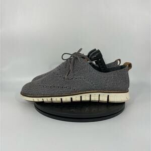 ***SOLD*** Mens Cole Haan Zerogrand Stitchlite Casual Sneakers Size 9 Gray White